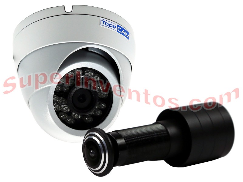 CÁMARA DE CCTV oculta para mirilla de puerta Judas 1/3 CMOS 550TVL, 3.6mm  96st