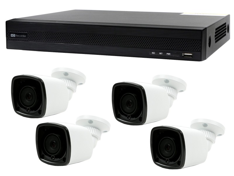 Kit 4 6 8 10 kit cámaras Seguridad Vigilancia 720p Hikvision