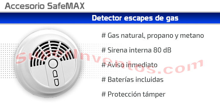 Sensor Detector de Gas de 12V, alarma de propano, butano, GLP, Motor  Natural para casa Camper