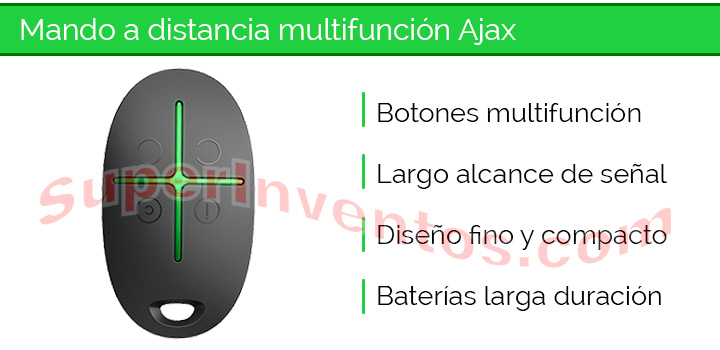 AJAX StarterKit Negro – Kit de alarma inalámbrico - Securigo