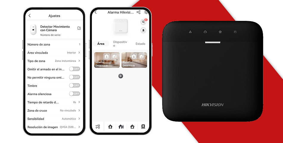 sistema de alarma sin cuotas con gestión desde app móvil